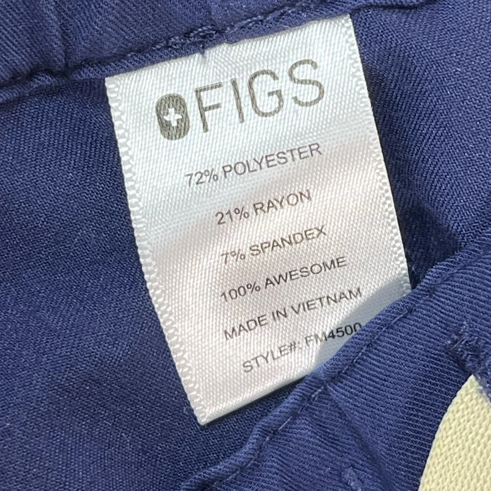 FIGS Pisco Scrub Pants Men’s Medium, Blue